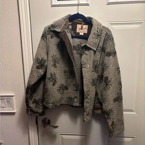 Woolrich Brown and Green Outdoor Jacket